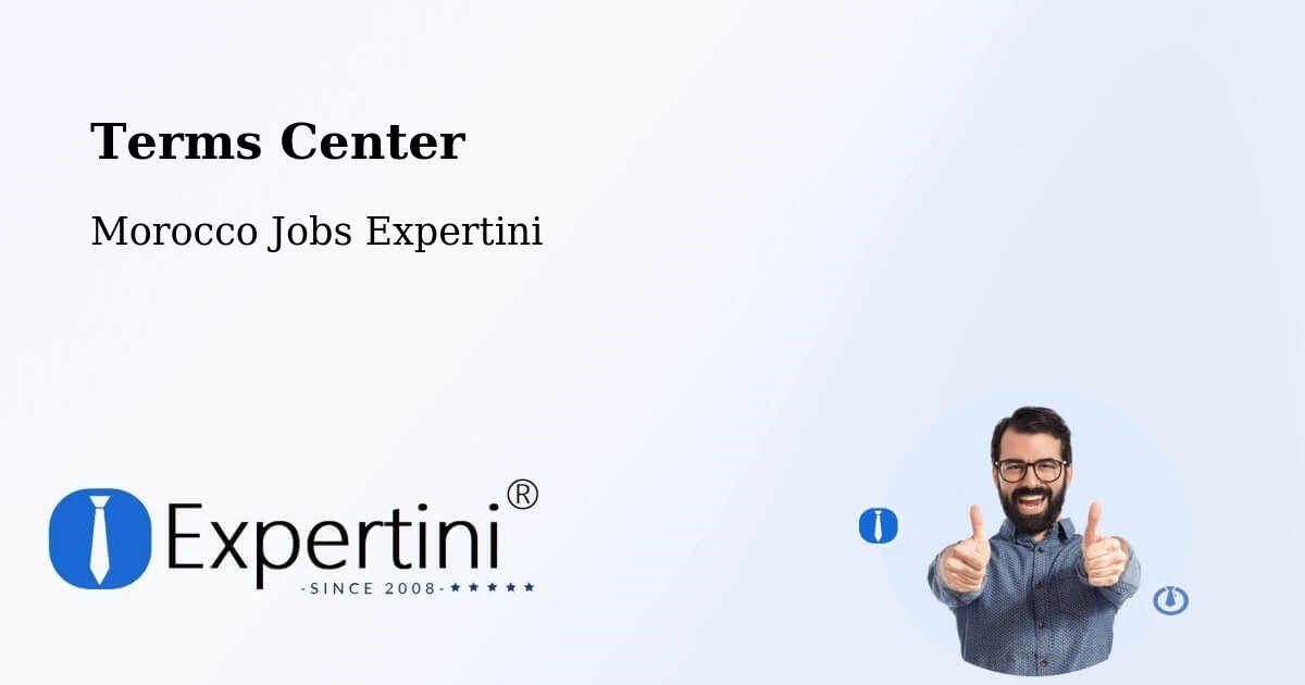 Terms of Service – Sefrou - Morocco Jobs Expertini